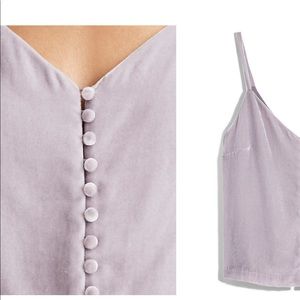 Madewell Velvet Cami
